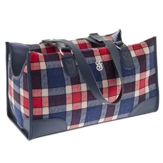 Ferribiella Borsa Mokka (tartan)