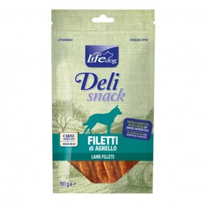 Life PetLife Pet Deli Snack filetti essiccati di agnello