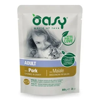 Oasy Bocconcini Adult con maiale