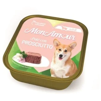 MonAmour Adult Paté per cani con prosciutto