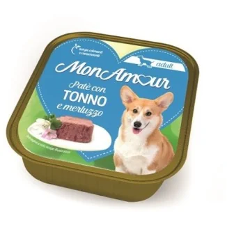 MonAmour Adult Paté per cani con tonno e merluzzo