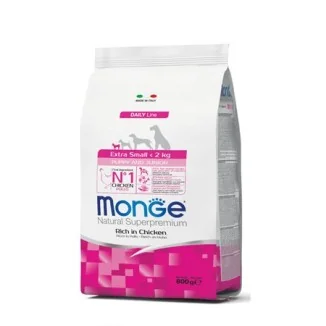 Monge Natural Superpremium Extra Small Puppy & Junior (pollo)