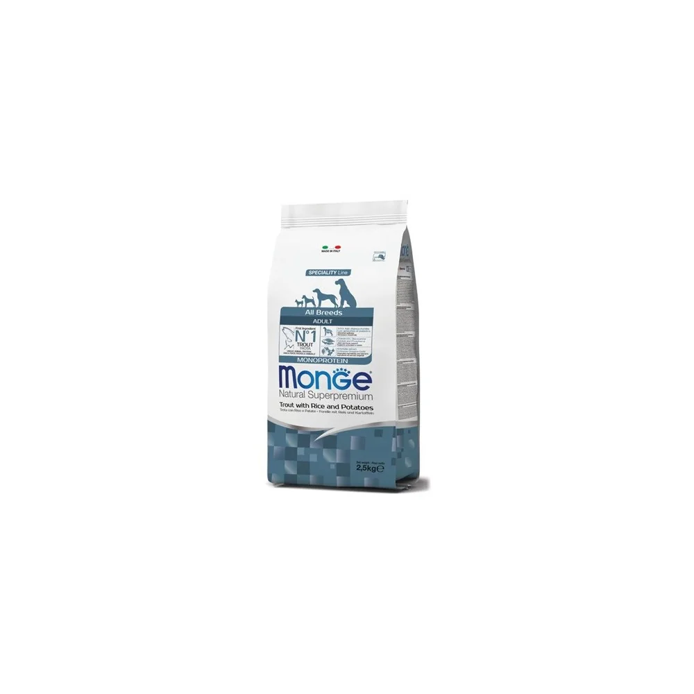 MongeMonge Natural Superpremium All Breeds Monoprotein (trota)