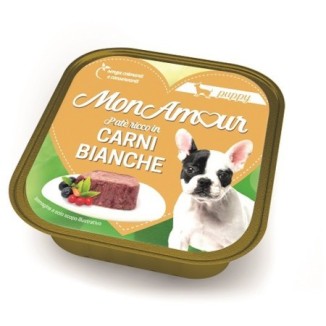 MonAmour Puppy Paté per cani con carni bianche