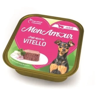 MonAmour Adult Paté per cani con vitello