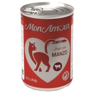 MonAmour Adult Paté per gatti con manzo