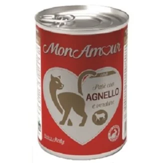 MonAmour Adult Paté per gatti con agnello e verdure