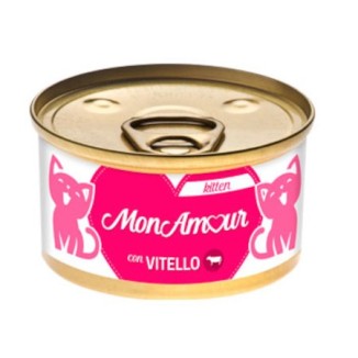 MonAmour Kitten Mousse per gatti con vitello