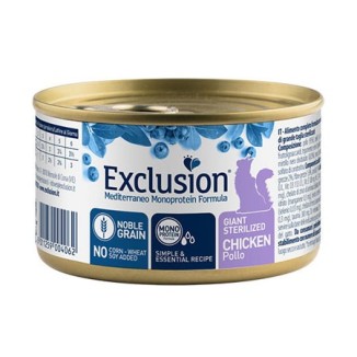 Exclusion Mediterraneo Giant Sterilized Cat umido (pollo)