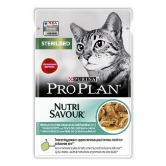 Purina Pro Plan Nutrisavour Sterilised (pesce in salsa)