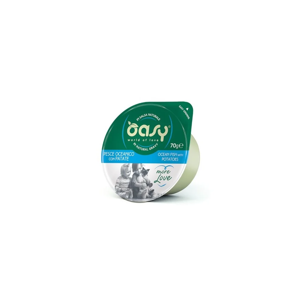 OasyOasy More Love Green Cup pesce oceanico con patate