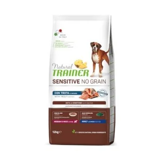 Natural Trainer Sensitive No Grain Adult Medium/Maxi (trota)