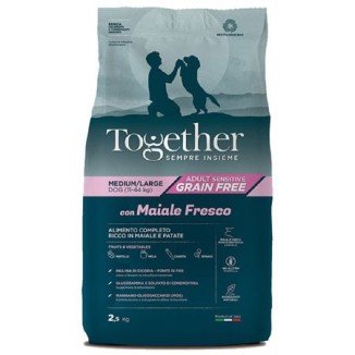 Together Adult Medium/Large Grain Free Sensitive (maiale)