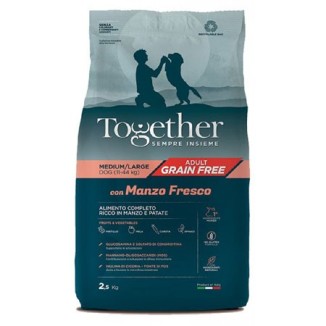 Together Adult Medium/Large Grain Free (manzo)