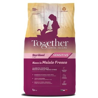 Together Sterilised Sensitive Cat (maiale e riso)