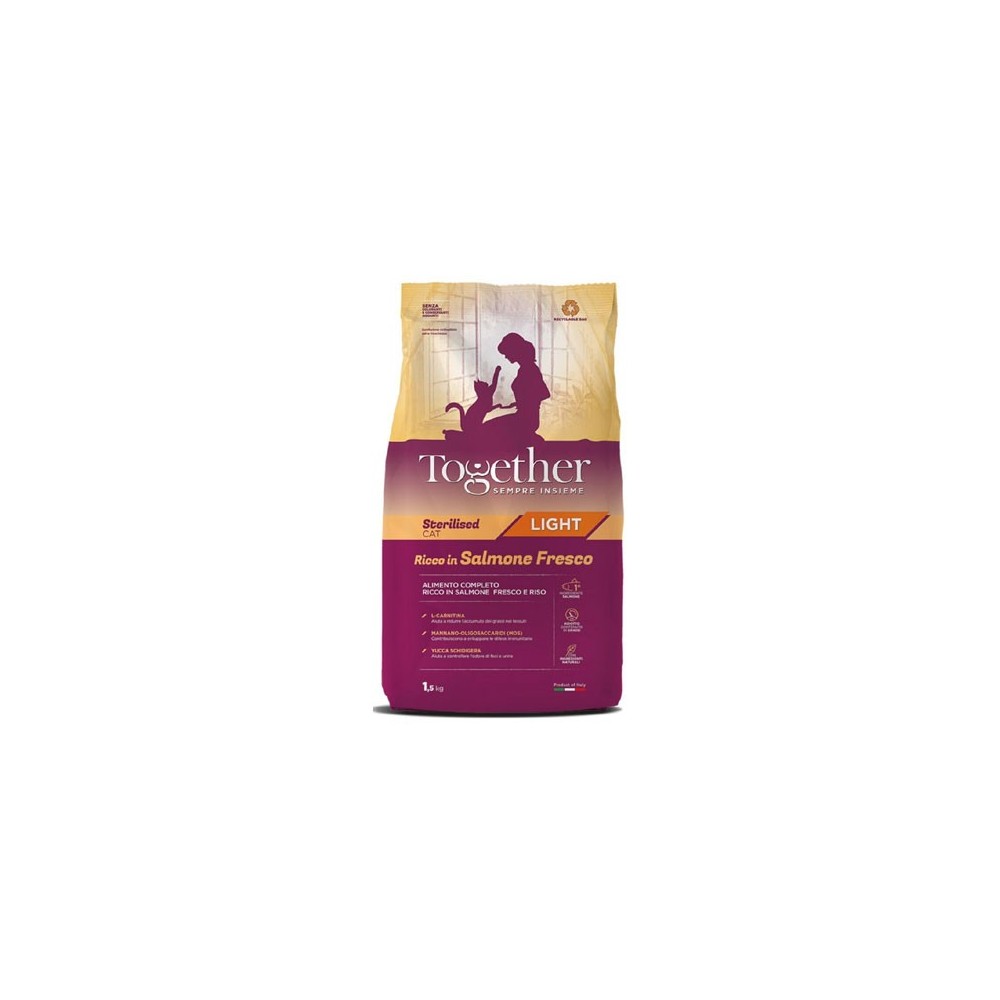 Together Sterilised Light Cat (salmone e riso)