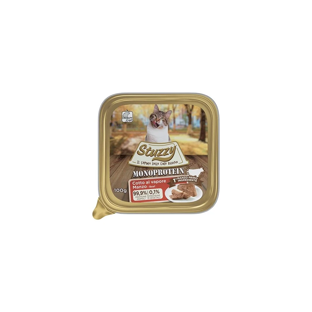StuzzyStuzzy Monoprotein per gatti (manzo)
