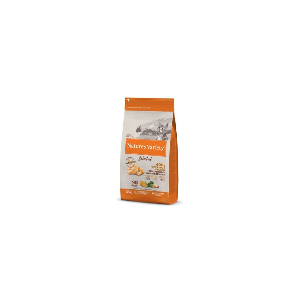 Nature's Variety Selected No Grain Kitten (pollo)