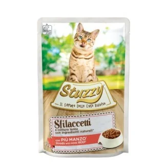 Stuzzy Sfilaccetti per gatti (manzo)