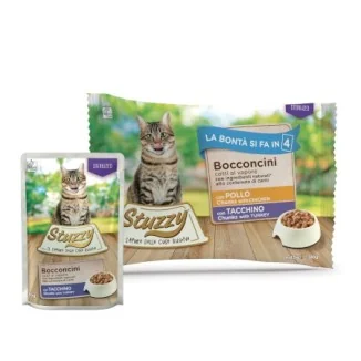 Stuzzy Multipack Bocconcini Sterilized (pollo e tacchino)