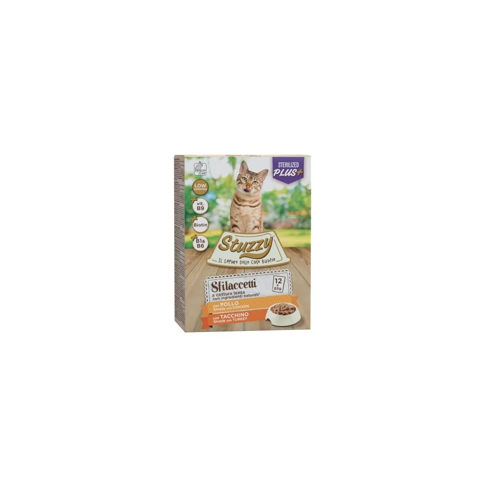 StuzzyStuzzy Multipack Sfilaccetti Sterilized (pollo e tacchino)