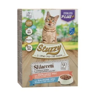 Stuzzy Multipack Sfilaccetti Sterilized (salmone e merluzzo)