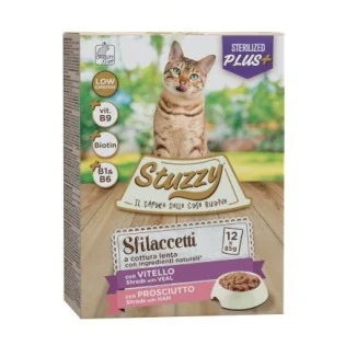 Stuzzy Multipack Sfilaccetti Sterilized (vitello e prosciutto)