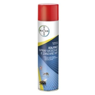 Bayer Solfac Spray mosche e zanzare