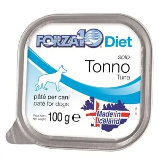 Forza 10 Solo Diet paté al tonno per cani