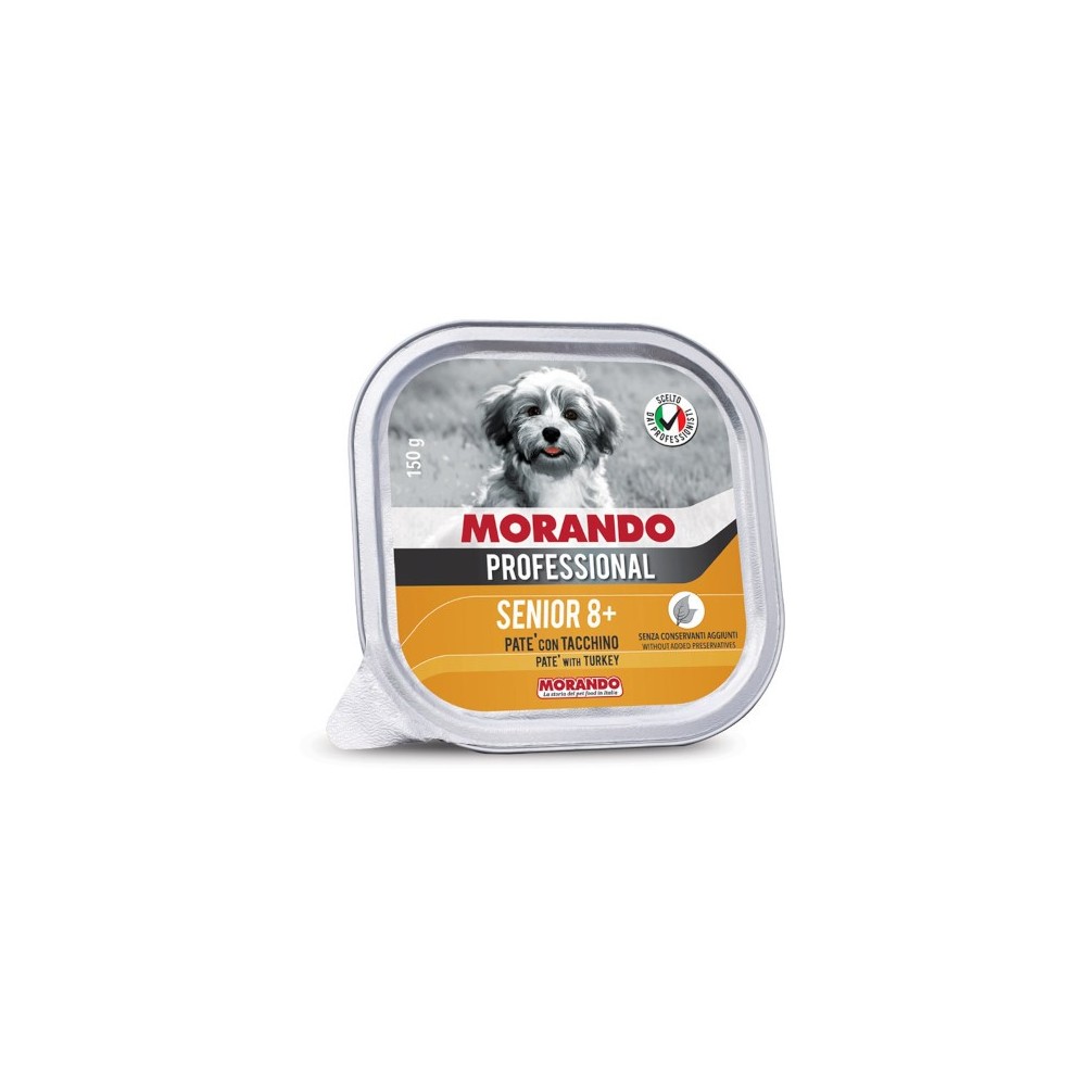 Morando Professional Senior 8+ Paté con tacchino