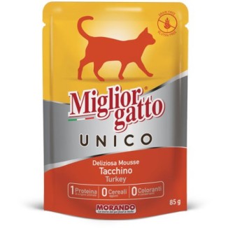 Miglior Gatto Unico Deliziosa Mousse (tacchino)