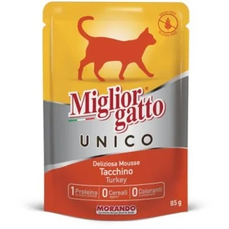 Miglior Gatto Unico Deliziosa Mousse (tacchino)