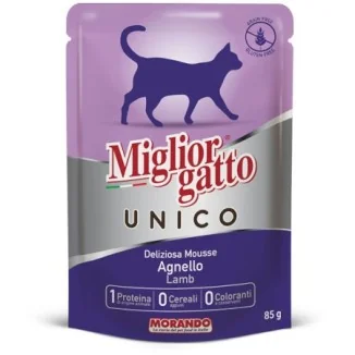 Miglior Gatto Unico Deliziosa Mousse (agnello)