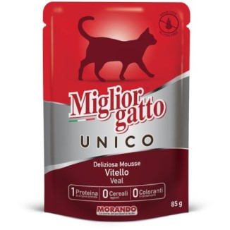 Miglior Gatto Unico Deliziosa Mousse (vitello)