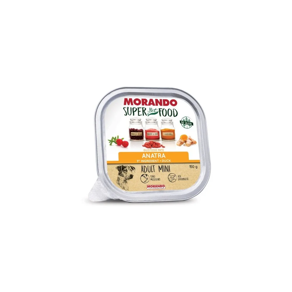 MorandoMorando Super Food Adult Mini Gustoso Paté (anatra)
