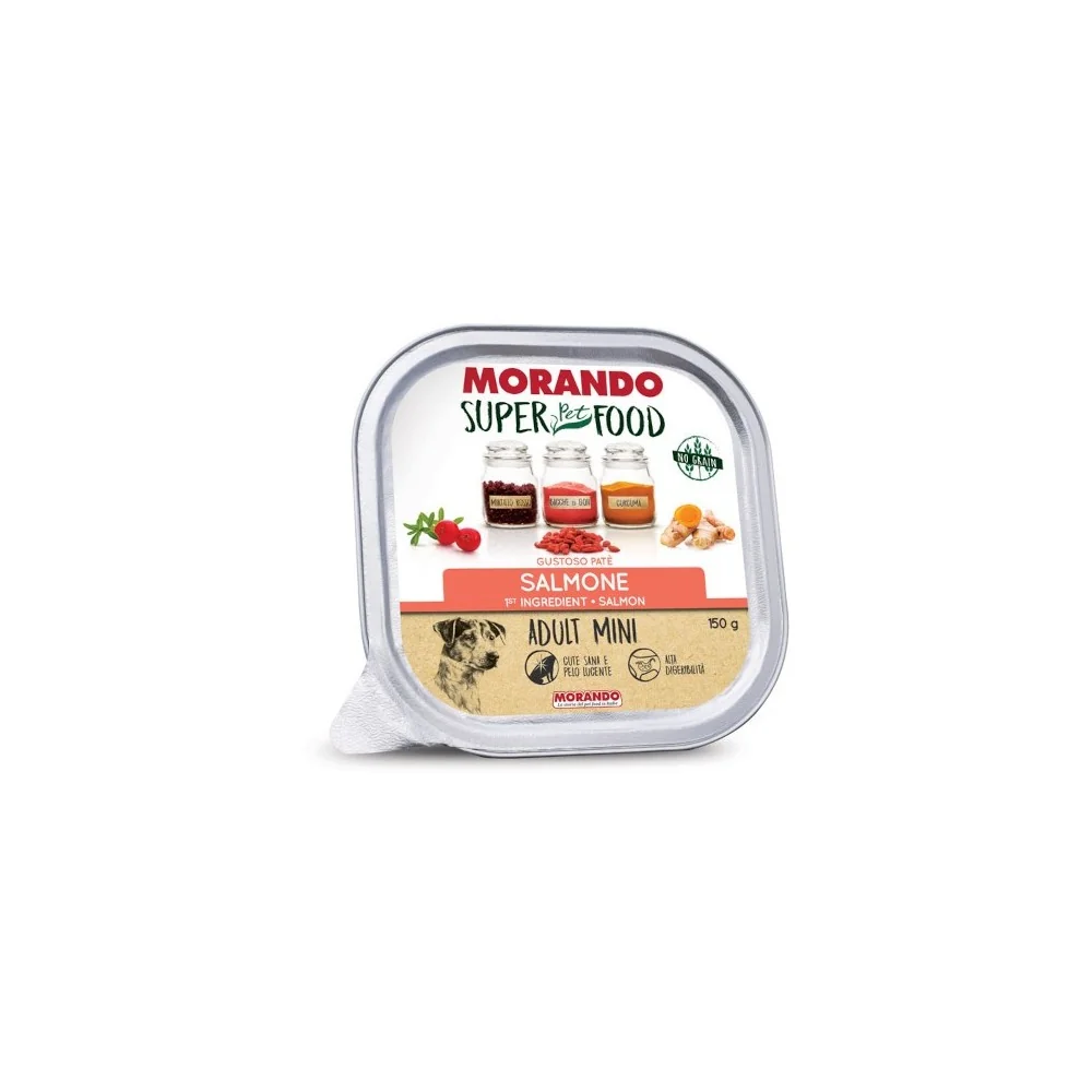 MorandoMorando Super Food Adult Mini Gustoso Paté (salmone)