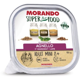 Morando Super Food Adult Mini 8+ Gustoso Paté (agnello)