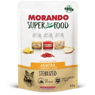 Morando Super Food Sterilized Cat Deliziosa Mousse (anatra)