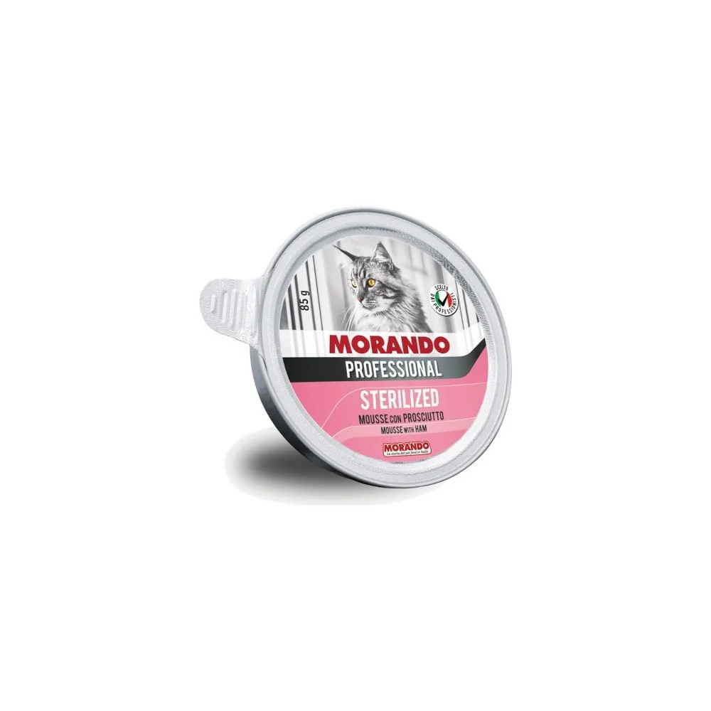 MorandoMorando Professional Sterilized Cat Mousse (prosciutto)