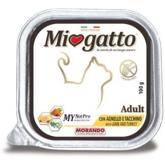 Miogatto Adult Paté (agnello e tacchino)