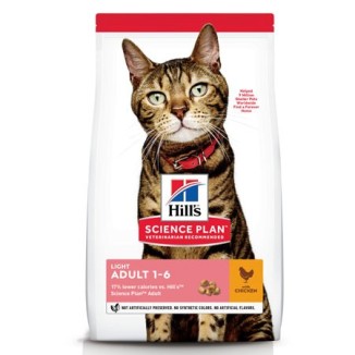Hill's Science Plan feline Adult Light al pollo