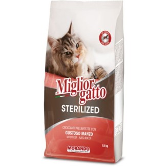 Miglior Gatto Sterilized Cat (manzo)