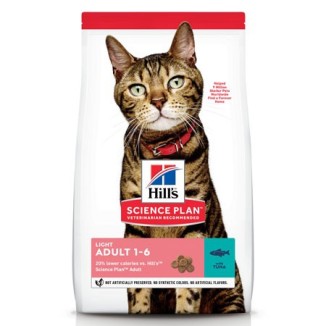 Hill's Science Plan feline Adult Light al tonno