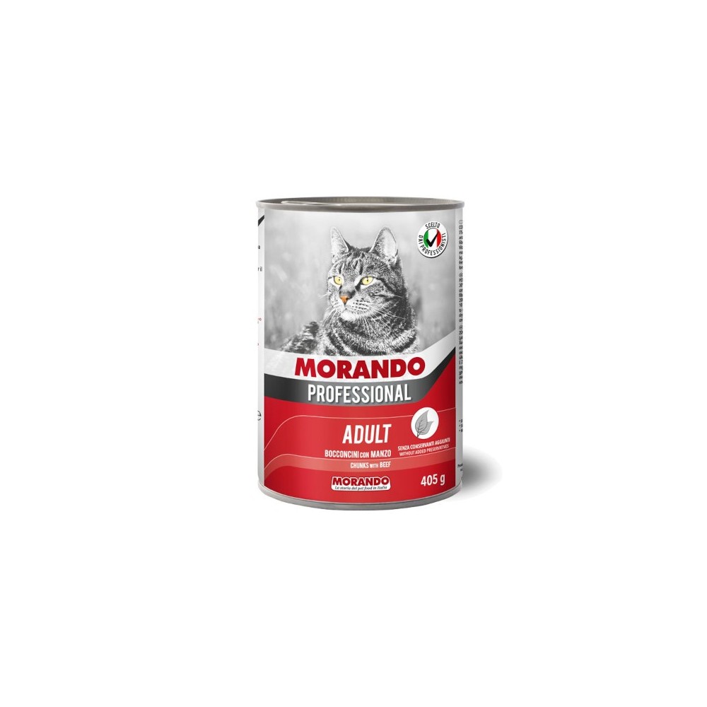 Morando Professional Adult Cat Bocconcini (manzo)