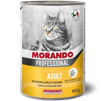 Morando Professional Adult Cat Bocconcini (pollo e tacchino)