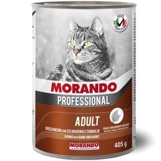 Morando Professional Adult Cat Bocconcini (selvaggina e coniglio)