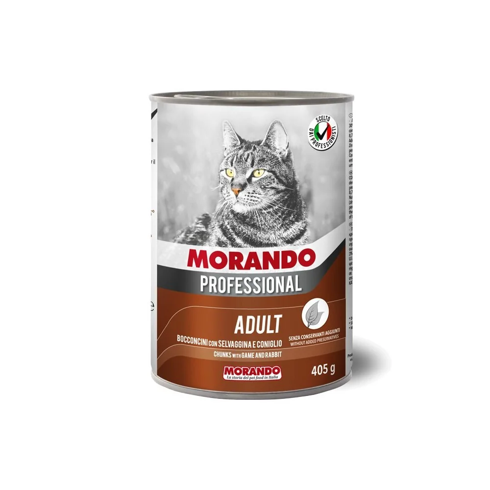 MorandoMorando Professional Adult Cat Bocconcini (selvaggina e coniglio)