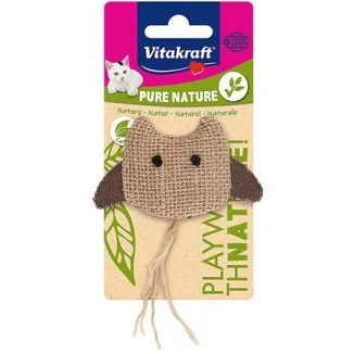 Vitakraft Pure Nature gioco Gufo con Catnip