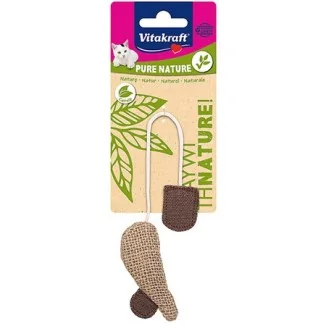 Vitakraft Pure Nature gioco Topo con Catnip