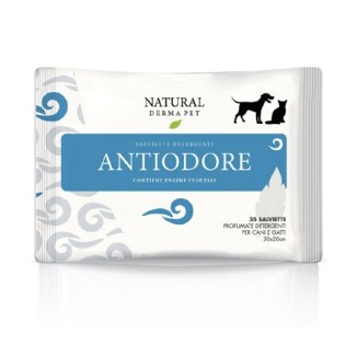 Natural Derma Pet Salviette Antiodore